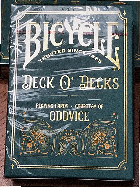 1 Pack Bicycle Oddvice Deck O' Decks Playing Cards – Limited Edition - SEALED