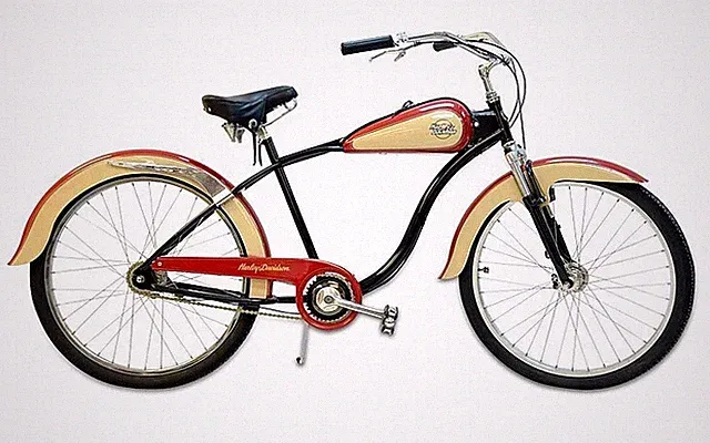 1997 Harley Davidson Limited Schwinn Production Bicycle 1 Red auth papers