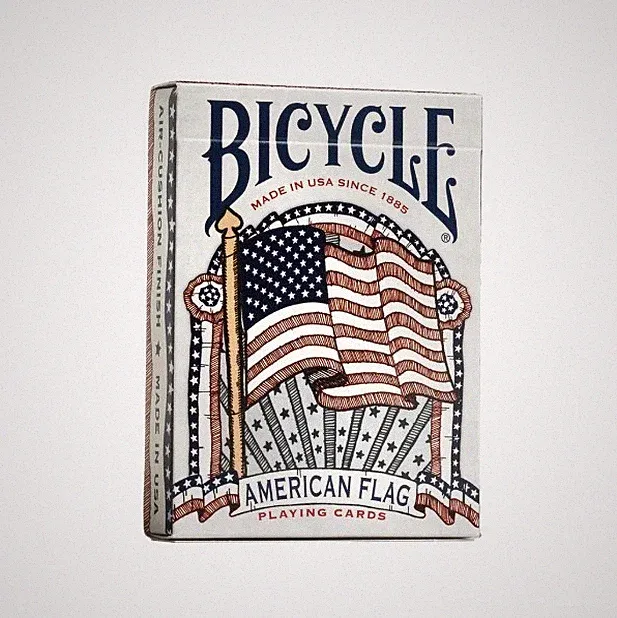 American Flag Deck Bicycle Playing Cards Poker Size USPCC Limited Edition Sealed