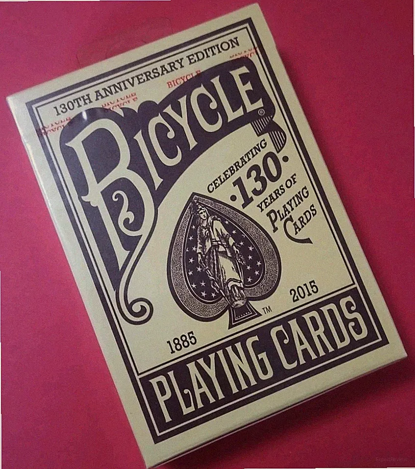 Bicycle 130th Anniversary Edition Playing Cards - Made in USA - Limited Edition