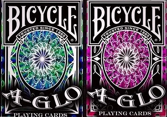 Bicycle A-Glo Playing Cards 2 Deck Set - Limited Editions – SEALED