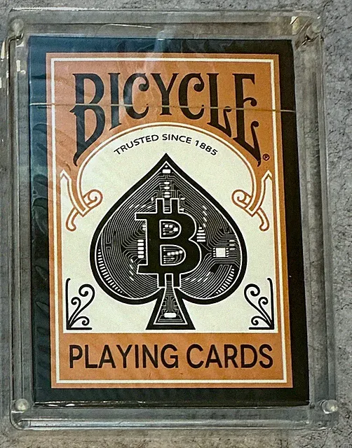 Bicycle Bitcoin Playing Cards [Limited Edition] SEALED
