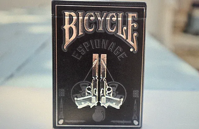 Bicycle Club 808 Foil Espionage Playing Cars LIMITED EDITION (Pre-Owned)