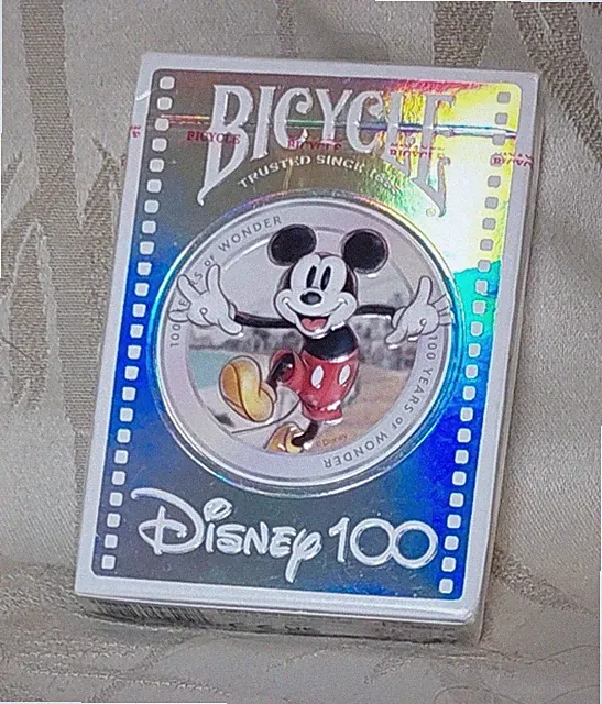Bicycle Disney Limited Edition 100 Year Anniversary Playing Cards new unopened