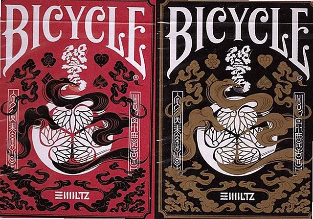 Bicycle Edo Karuta Playing Cards 2 Deck Set - Limited Edition - SEALED