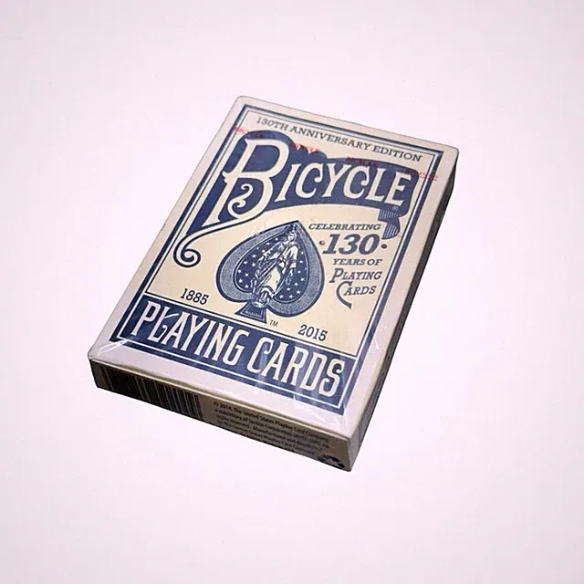 Bicycle Playing Card 130th Anniversary Deck Sealed Limited Edition Cards Poker