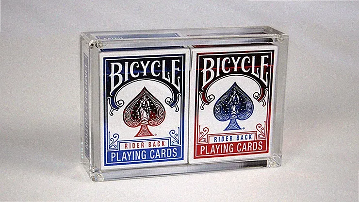 Bicycle Rider Back Mini Limited Edition (2 Pack With Foil Tucks In Carat Case)