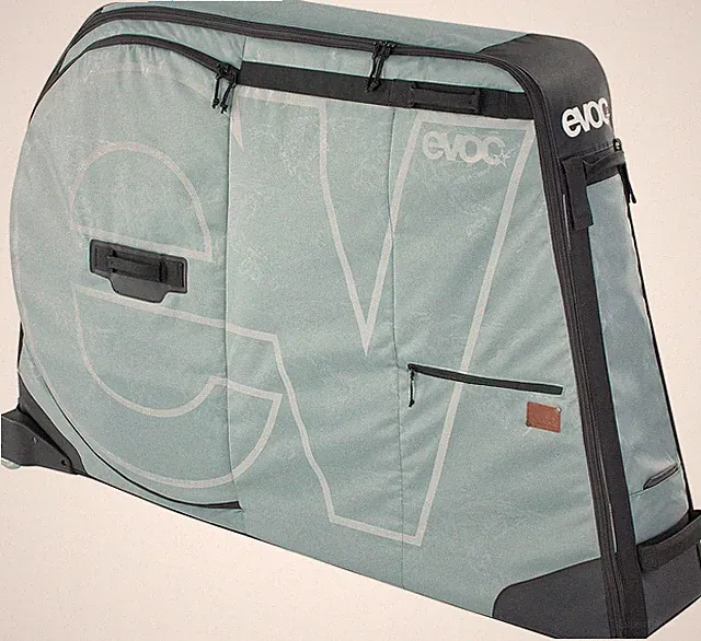 Bike Transport Bag - Lightweight Bike Cover, Separate Wheel Compartment, Fork Mo