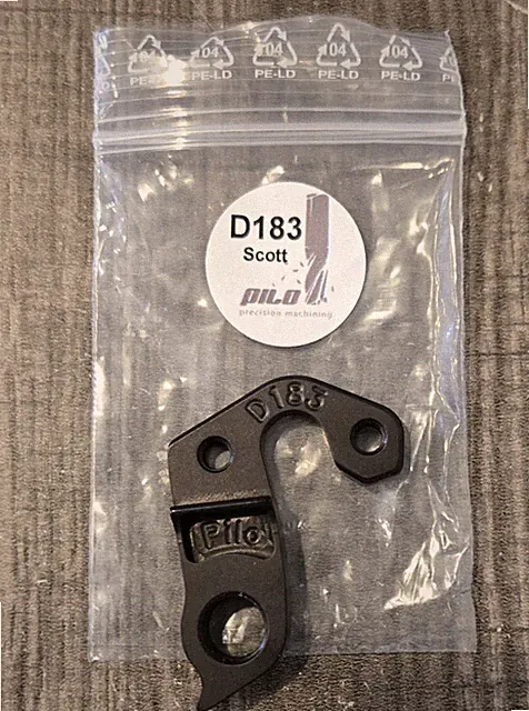 Black Derailleur hanger #202863, #236414 for Scott Scale Carbon | D183 Pilo