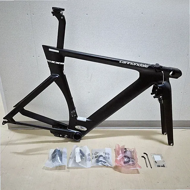 Cannondale Slice RS Black Inc Limited Edition TT Triathlon Carbon Frame Set 50