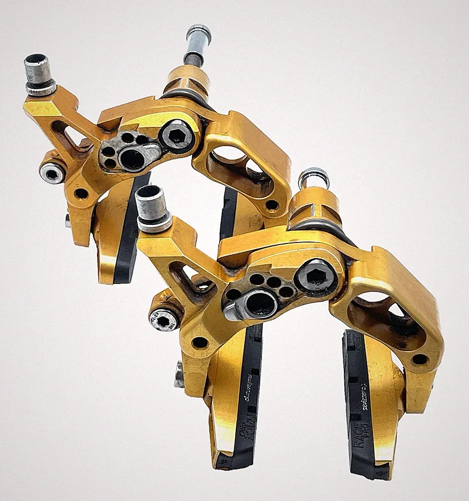 Ciamillo Zero Gravity Limited Edition Gold Anodized Brakes Road Bike Rare