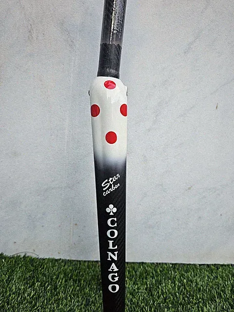 Colnago Star Carbon Fork 1 1/8" 230mm Steerer – Limited Edition Polka Dot "KOM"