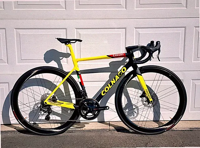 Colnago V3Rs Capsule Ed. Extremely Limited Yellow/Black Size 50 signed Jersey