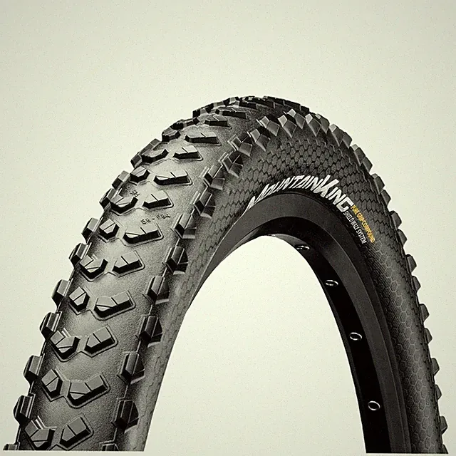 Continental Mountain King Shieldwall Tyre Foldable Puregrip Compound Black/Black