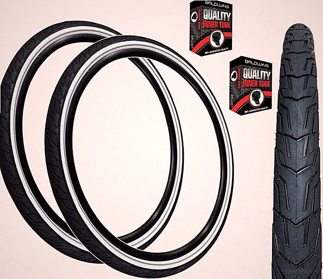 Continental RIDE CITY 700 x 45c (28 x 1.75) WHITE WALL Hybrid Bike TYREs TUBEs