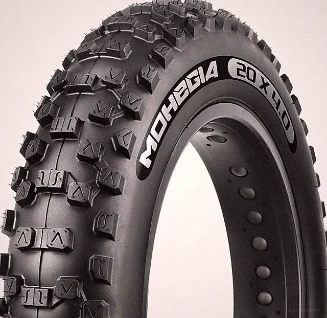 Ebike Fat Tire Replacement 20x4.0/26x4.0 All Terrain Folding Electric Bike Tire
