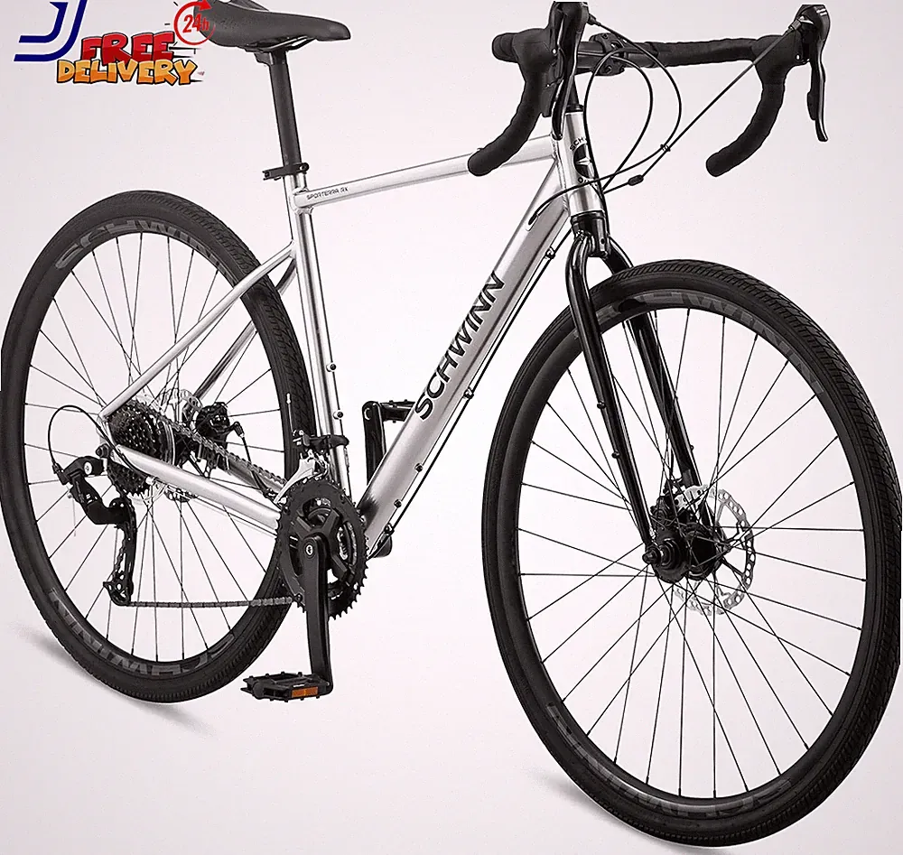 Gravel Bike 700C Mens and Womens Bike 14 Speed Drop Bar Gravel Bicycle