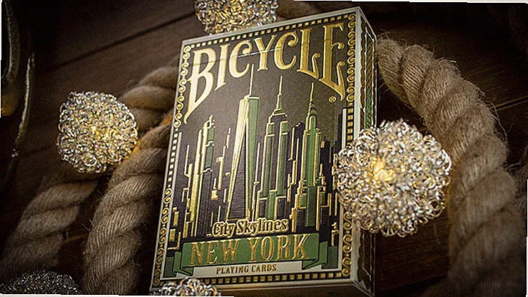 Limited Edition Bicycle City Skylines (New York) Playing Cards - FAST SHIPPING