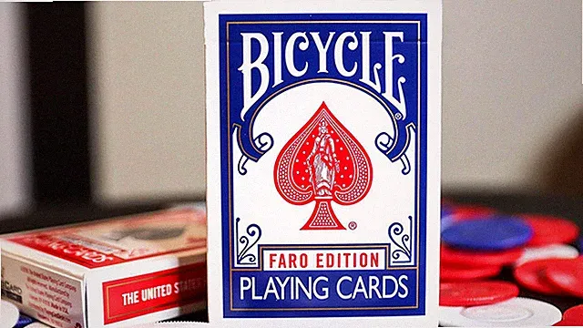 Limited Edition Gilded Bicycle Faro (Blue) Playing Cards - WORLDWIDE SHIPPING