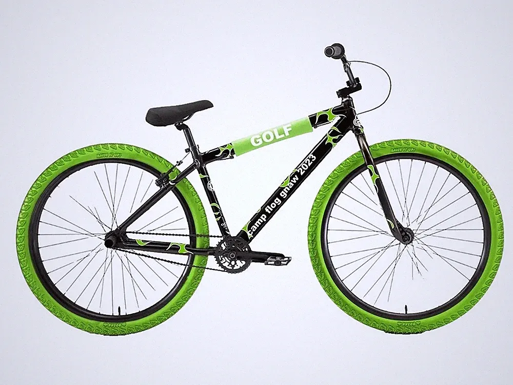 Limited Edition SVIP Golf Wang SE BMX Bike Green&Black UNOPENED IN BOX
