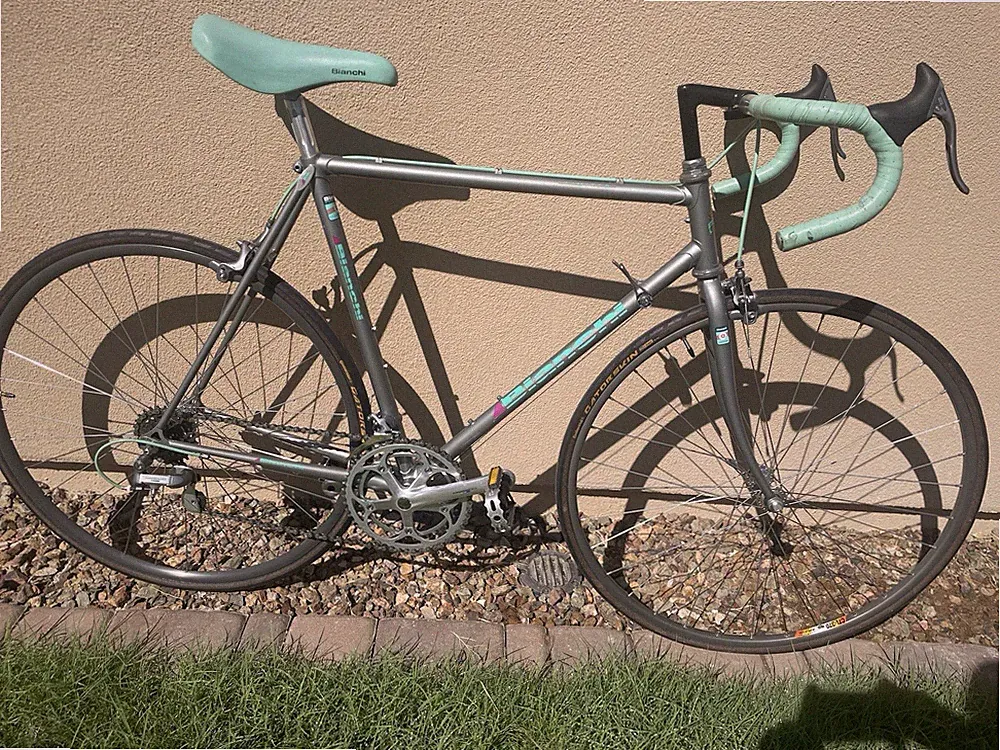 MINT 1980’s Bianchi Limited Size 54 Shimano 105 Celeste Road Bike Bicycle
