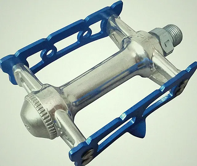 Mks (Mikashima Manufacturing) Sylvan Track Bicycle Pedals, Limited Edition Blue_