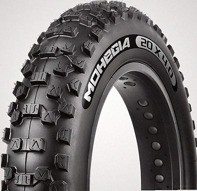 MOHEGIA Ebike Fat Tire: 20X4.0/26X4.0 Inch E-Bike Mountain Bicycle Tire Replace