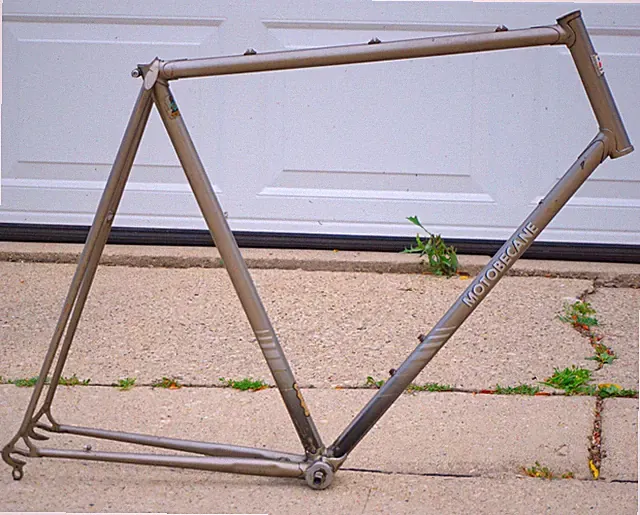 Motobecane Le Champion Reynolds 531 Frameset Frame Campagnolo Dropout Vintage 62