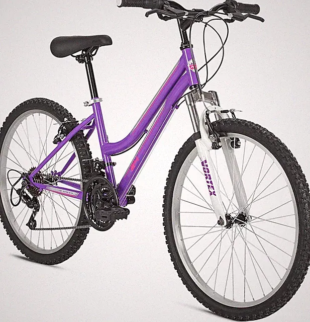 Mountain Sport Bike, 24 or 26 Inch Mountain Bike for Youth and Adults, 18 Speed