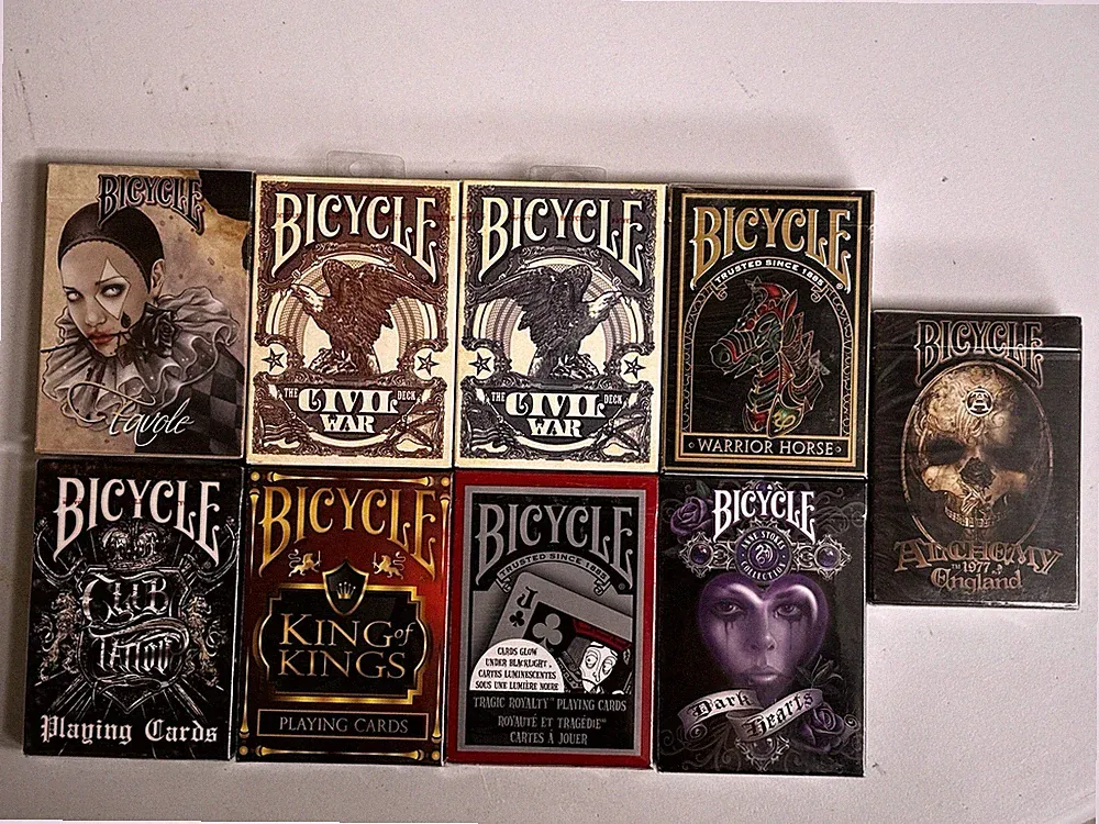 NEW Bicycle Playing Cards Lot Special Limited Edition 2012-2014 Civil War Etc