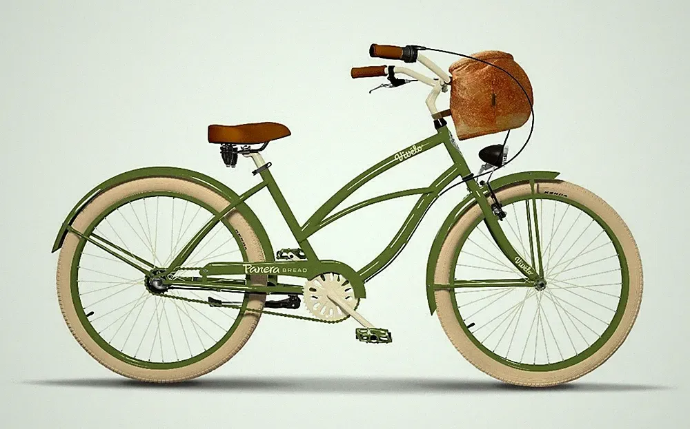 Panera Bread Basket Cruiser Bicycle LIMITED EDITION ONLY 30 EVER MADE REDUCED !!