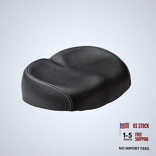 Quilted or Foam Padded Bike Saddle, Comfort Bike Seat Commuter/Foam Noseless