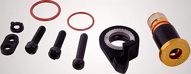 SRAM XX1 Eagle Rear Derailleur B-Bolt and Limit Screw Kit, Gold