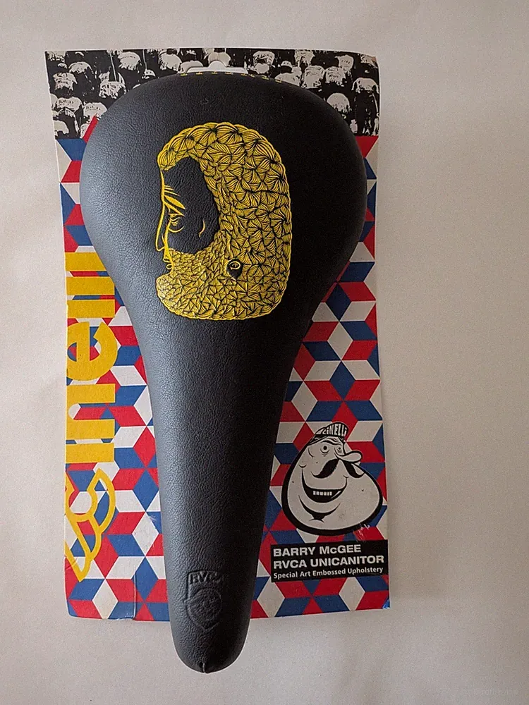 TWIST - Barry McGee Cinelli Unicanitor Saddle RVCA Track Fixed Gear Seat Limited