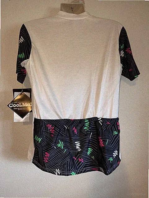 Vintage 90’s Scott Tinley by Perfection Triathlon Cycling Jersey XL NWT