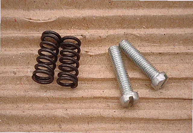 Vintage Bike Huret Limit Screws Or Bolt With Springs NOS